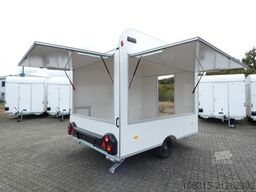 HOFMANN Verkaufsanhänger VH15302 leer  Aero Bug und Heck