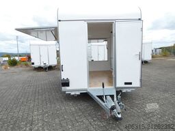 HOFMANN Verkaufsanhänger VH15302 leer  Aero Bug und Heck