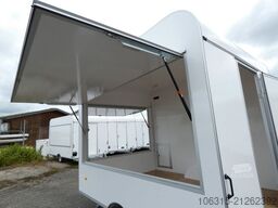 HOFMANN Verkaufsanhänger VH15302 leer  Aero Bug und Heck