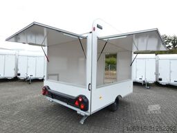 HOFMANN Verkaufsanhänger VH15302 leer Aero Bug und Heck
