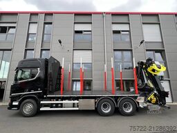 Scania R590 6x4 BL Plattform / Kran TAJFUN LIV L150Z