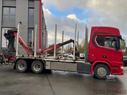 Scania R580 6x4 Kurzholz LKW mit Epsilon M12Z 83