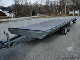 NIEWIADOW ATLAS trailer w/ drive bridges, stakes and coil st