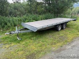 NIEWIADOW ATLAS trailer w/ drive bridges, stakes and coil st
