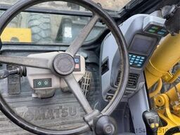 Komatsu PW130 Wheeled Excavator with Engcon Tiltrotator an