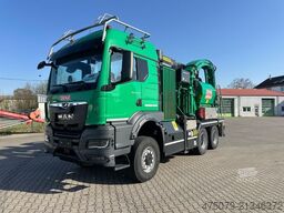 MAN TGS 33.520 6x6 / ChipperTruck / Jenz HEM 593 R