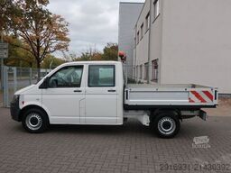 VOLKSWAGEN T5 Pritsche DoKa 1. Hand / Klima / FN:96