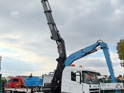 Scania 114C-380 8x4 + CRANE HIAB 700 E-5 - PLATFORM 6m...