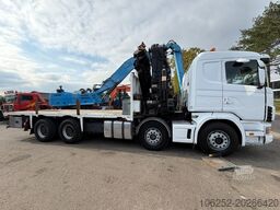 Scania 114C-380 8x4 PRITSCHE + KRAN HIAB 700 E-5 - PLA...