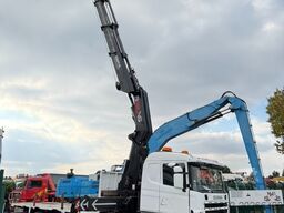 Scania 114C-380 8x4 PRITSCHE + KRAN HIAB 700 E-5 - PLA...