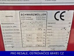 SCHWARZMÜLLER KIS 3/E - KIPPER 50 m3 - Fe / Al + LIFTACHSE