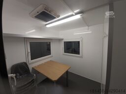 Respo mobiles Büro Pausenraum Überwachung mit Toilette Isoliert Heizung Klima Licht Teeküche verfügbar