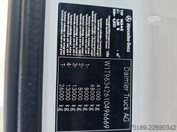 Mercedes-Benz Actros 4163 8x4/10x4 Titan Andockachse 180 Ton ...