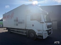 MAN TGM 18.290 4x2 box truck w/refrigerator, freezer a