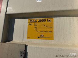 MAN TGM 18.290 4x2 box truck w/refrigerator, freezer a