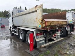 MAN TGX 26.580 6x4 snow plow equipped tipper truck