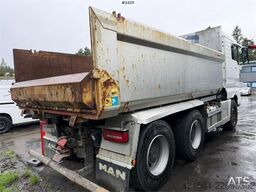 MAN TGX 26.580 6x4 snow plow equipped tipper truck