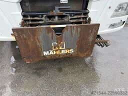 MAN TGX 26.580 6x4 snow plow equipped tipper truck