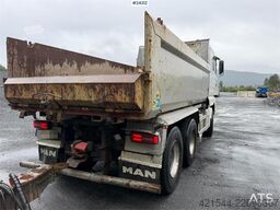 MAN TGX 26.580 6x4 snow plow equipped tipper truck