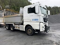 MAN TGX 26.580 6x4 snow plow equipped tipper truck