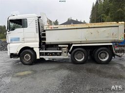 MAN TGX 26.580 6x4 snow plow equipped tipper truck