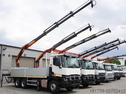 Renault C380 Comfort 6×4 / Atlas 172.3E crane