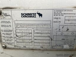 Schmitz SCS 24/L Tautliner / SAF Axles / Discbrakes / N...