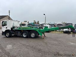 SCANIA G450 Meiller 16T*Retarder*3xHaken*FUNK*Voll-Luft