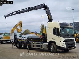 Volvo FMX 500 8X4 NEW! Palfinger PK33002 Crane + HT22...