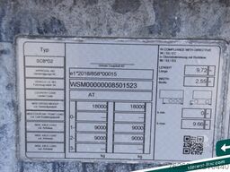 SCHMITZ CARGOBULL Lafette AWF 18 BDF  Wechselrahmen verzinkt MIETE