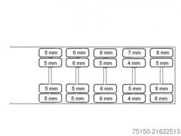 BROSHUIS Semi Tieflader 5 Achser SAF  TELESKOP - Nr.: 036