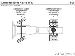 Mercedes-Benz Actros 1843