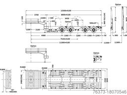 Faymonville 4-2+2-Achs-Tele-Semi-Radmulden-Rampen