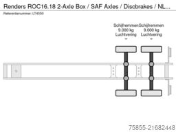 Renders ROC16.18 2-Axle Box / SAF Axles / Discbrakes / ...