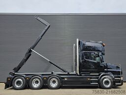 Scania T580 8x4*4 / TORPEDO / HOOKLIFT / ABROLKIPPER