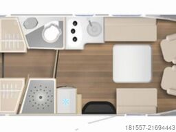 BÜRSTNER Limited T 727 G Hubbett, Markise, SAT/TV, Radio