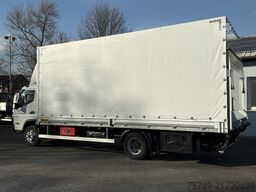 Fuso Canter 7C18 Aut., Bordwand Pritsche Plane 9tkm!
