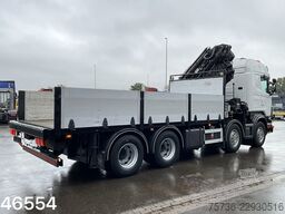Scania R500 V8 8x4 Manual Hiab 42 Tonmeter laadkraan +...
