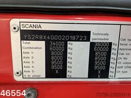 Scania R500 V8 8x4 Manual Hiab 42 Tonmeter laadkraan +...