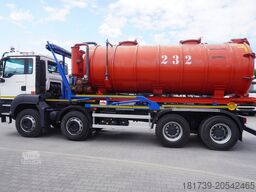 MAN TGS 35.400 8x4 E5 / HYVA HOOK LIFT 32.56
