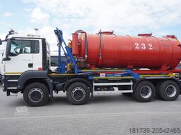 MAN TGS 35.400 8x4 E5 / HYVA HOOK LIFT 32.56