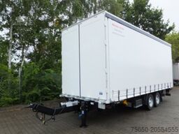 Möslein TPS 11 DL 7,30 neuer Planenanhänger, Ladebordwand + Durchladbar