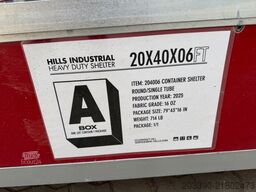 Containerüberdachung für 40