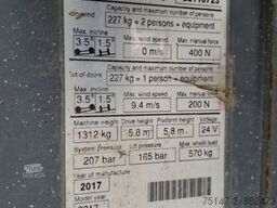 Skyjack SJ III 3219 elektr. Hebebühne AH 7,80 m