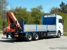 MAN TGX 28.480 Pritsche 7,10 m+ PK 27002/FUNK * TOP