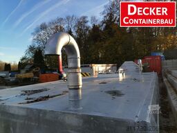 Decker Containerbau Wassertank 11m³ mit Plattform, Sonderbau