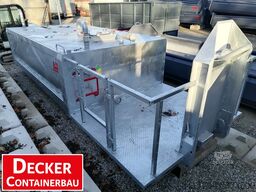 Decker Containerbau Wassertank 11m³ mit Plattform, Sonderbau