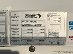 SCHMITZ CARGOBULL SCB S3B SKO24/L * LIFT * ALCOA * 1.HAND *