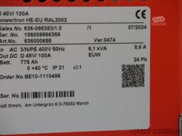 INDUSTRIE AUTOMATION Powertron HE-EU D48V/100A mit EUW