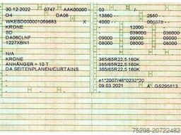 KRONE SD / AT EXII / EDSCHA / Palettenkasten /Liftache